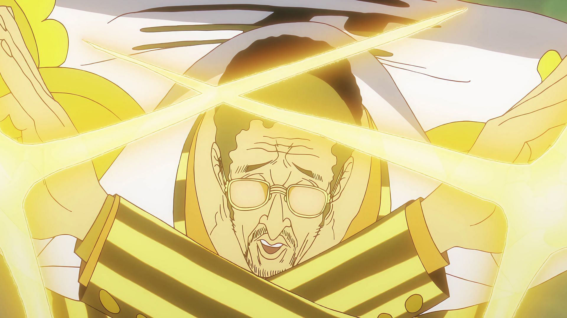 Admiral Borsalino "Kizaru" (Image via Toei Animation)